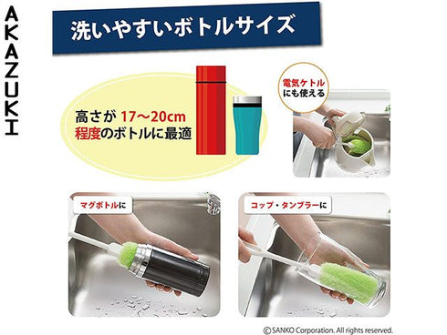 Water bottle brush